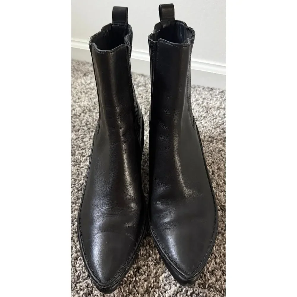 Tory Burch Lila heeled ankle boot women's size 7